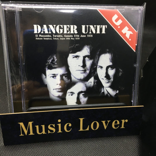 U.K. / DANGER UNIT STEREO SOUNDBOARD (1CD)