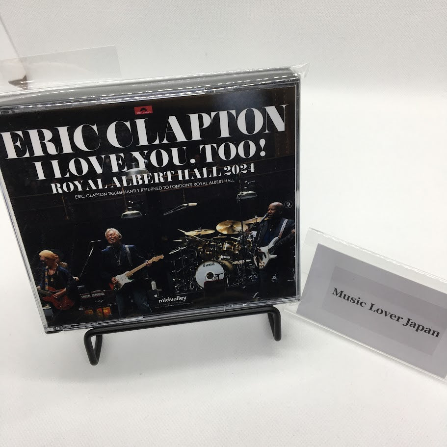 ERIC CLAPTON / ¡YO TAMBIÉN TE QUIERO! Royal Albert Hall 2024 4 Noches (8 CD)