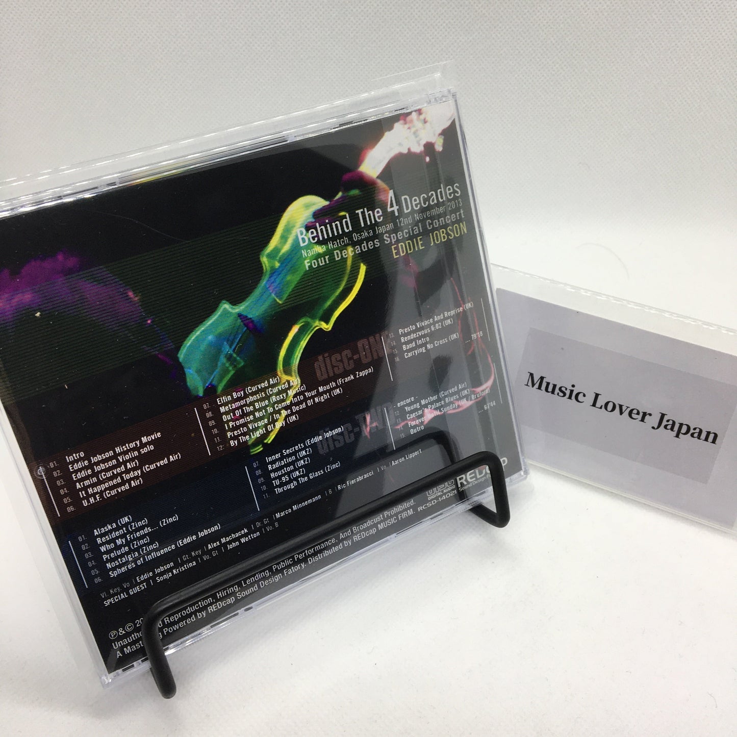 EDDIE JOBSON / Behind The 4 Decades Osaka 2013 (2CDR)