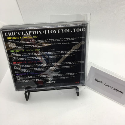 ERIC CLAPTON / ¡YO TAMBIÉN TE QUIERO! Royal Albert Hall 2024 4 Noches (8 CD)