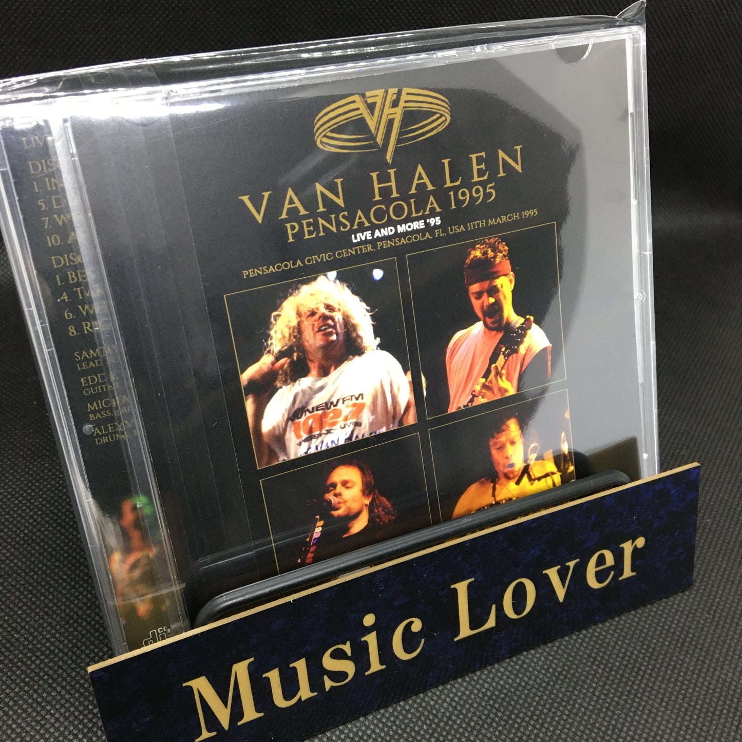 VAN HALEN / PENSACOLA 1995 SOUNDBOARD (2CD+1DVDR)