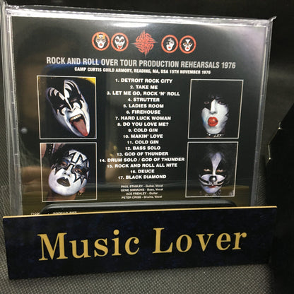 KISS / ROCK AND ROLL OVER TOUR PRODUCTION REHEARSALS 1976 (1CD)