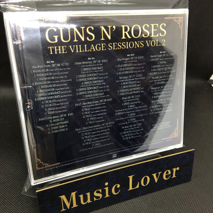 Guns N' Roses / The Village Sessions Vol. 2: Demos y mezclas preliminares de Chinese Democracy (4 CD) [No es disco plateado]