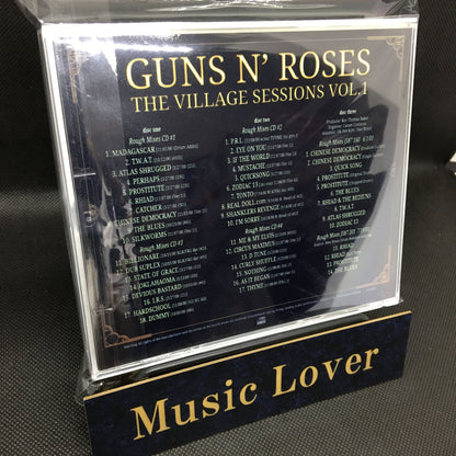 Guns N' Roses / The Village Sessions Vol. 1: Demos y mezclas preliminares de Chinese Democracy (3 CD) [No es disco plateado]