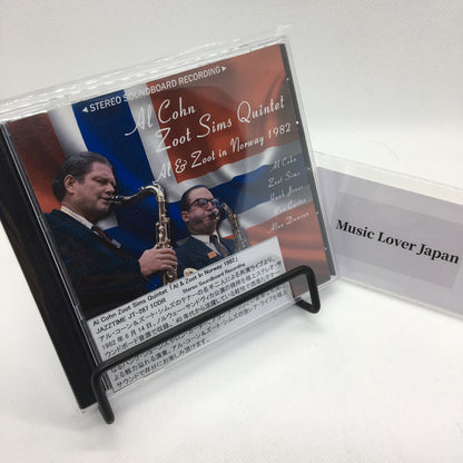 AL COHN & ZOOT SIMS QUINTET / AL & ZOOT IN NORWAY 1982 STEREO SOUNDBOARD (1CDR)