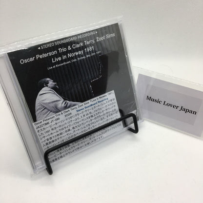 Oscar Peterson Trio & Clark Terry, Zoot Sims / Live in Norway 1981 STEREO SOUNDBOARD (2CDR)