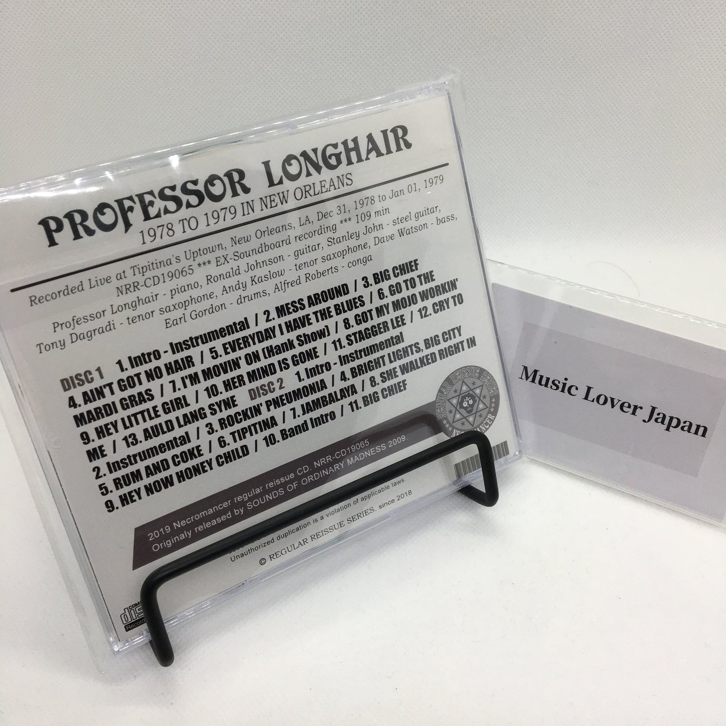 PROFESSOR LONGHAIR / 1978-1979 A NEW ORLEANS (2CDR)