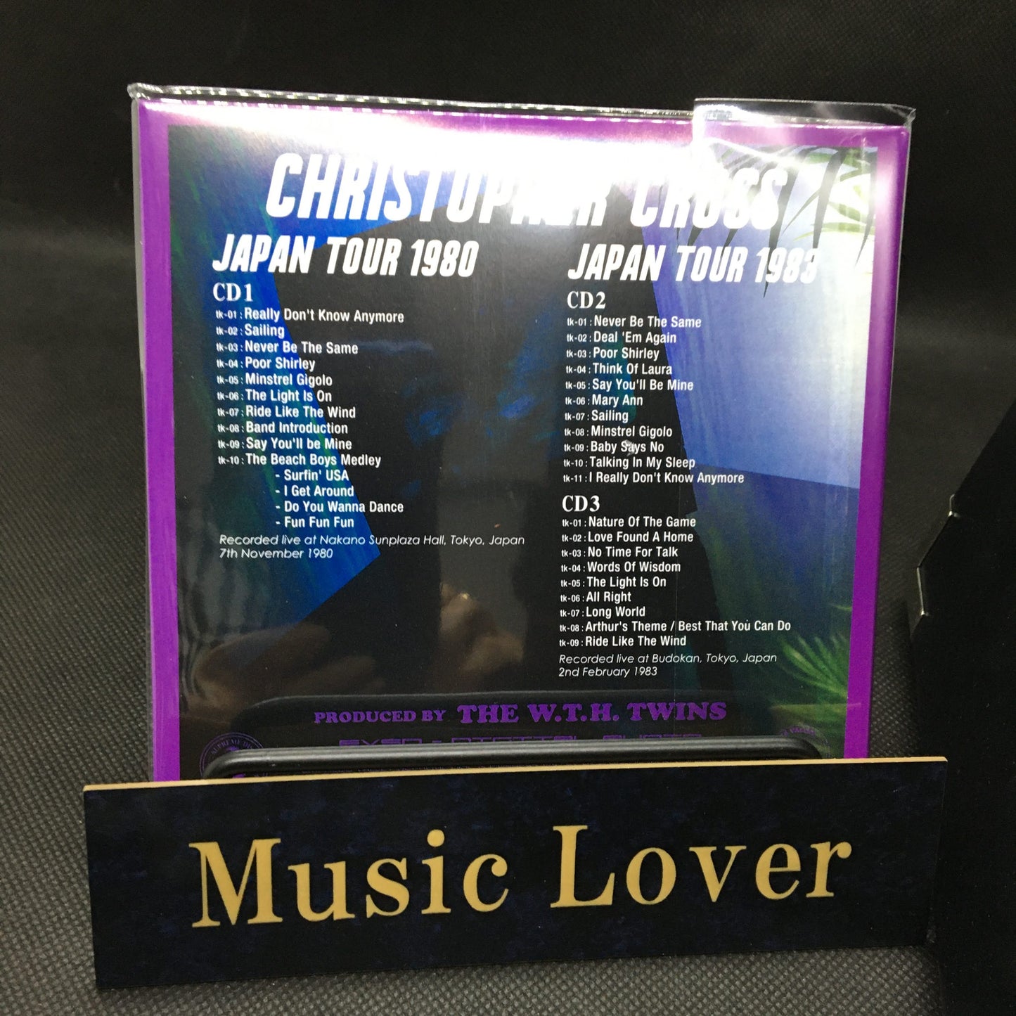 Christopher Cross / Japan Tour 80/83 (3CD)