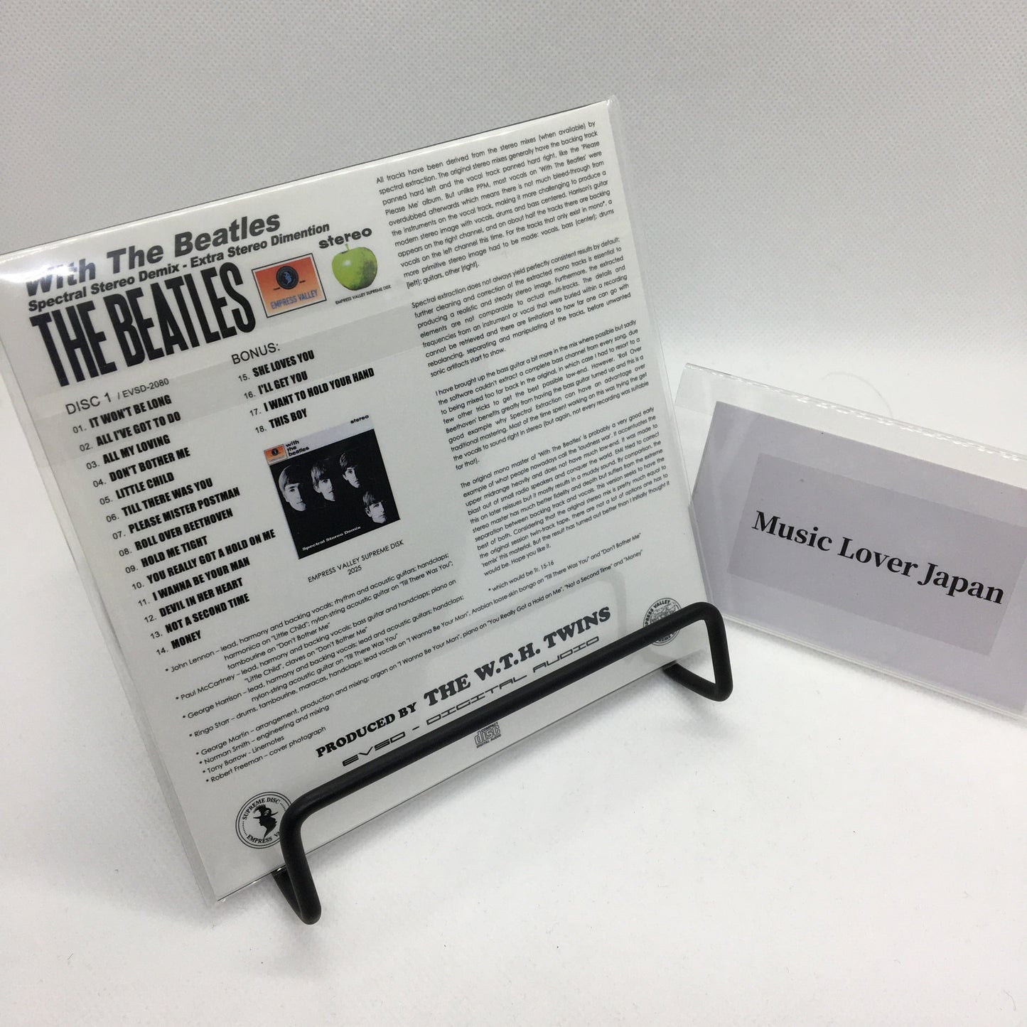 The Beatles / with the beatles 24bit-96khz / 5.1ch Surround, 24bit-192khz / Stereo & Mono (1BDR)