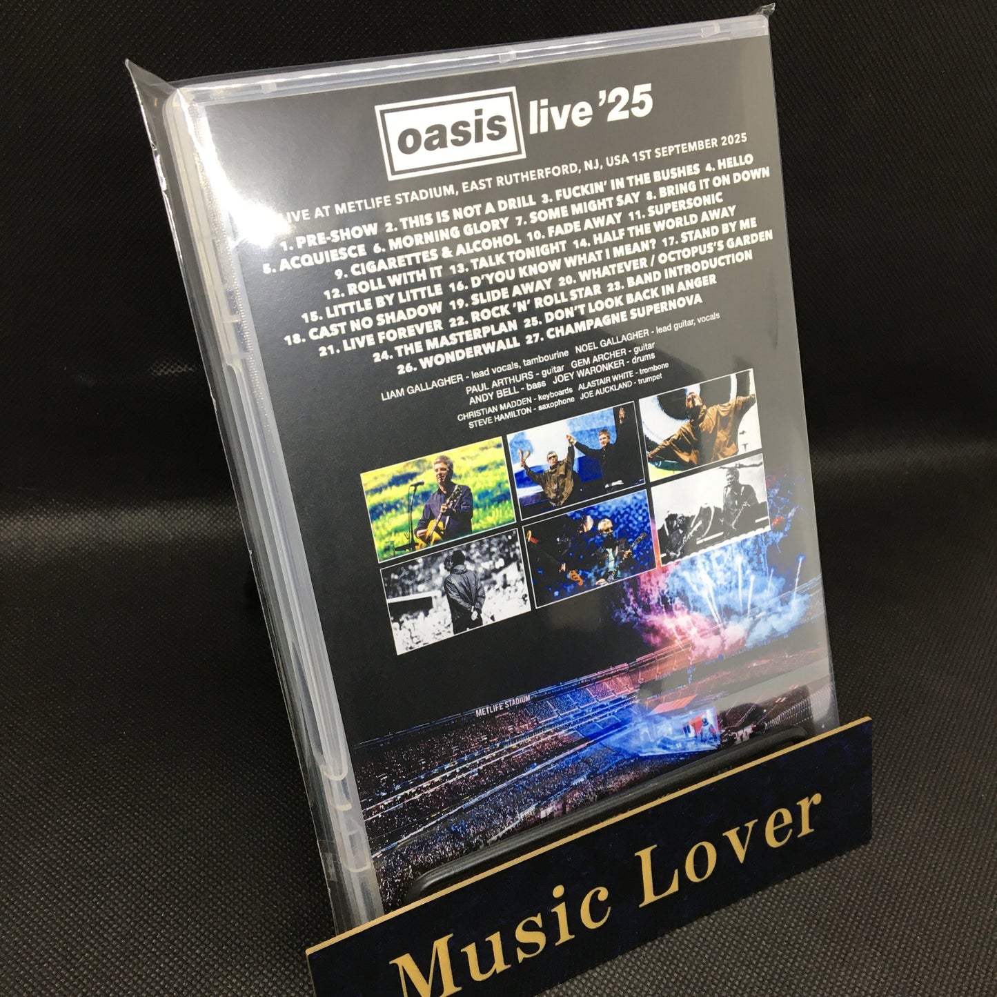 OASIS / NEW JERSEY 2025 2ND NIGHT THE VIDEO (1DVDR)