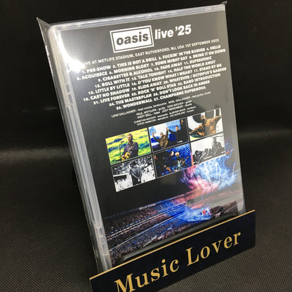 OASIS / NEW JERSEY 2025 2ND NIGHT THE VIDEO (1DVDR)