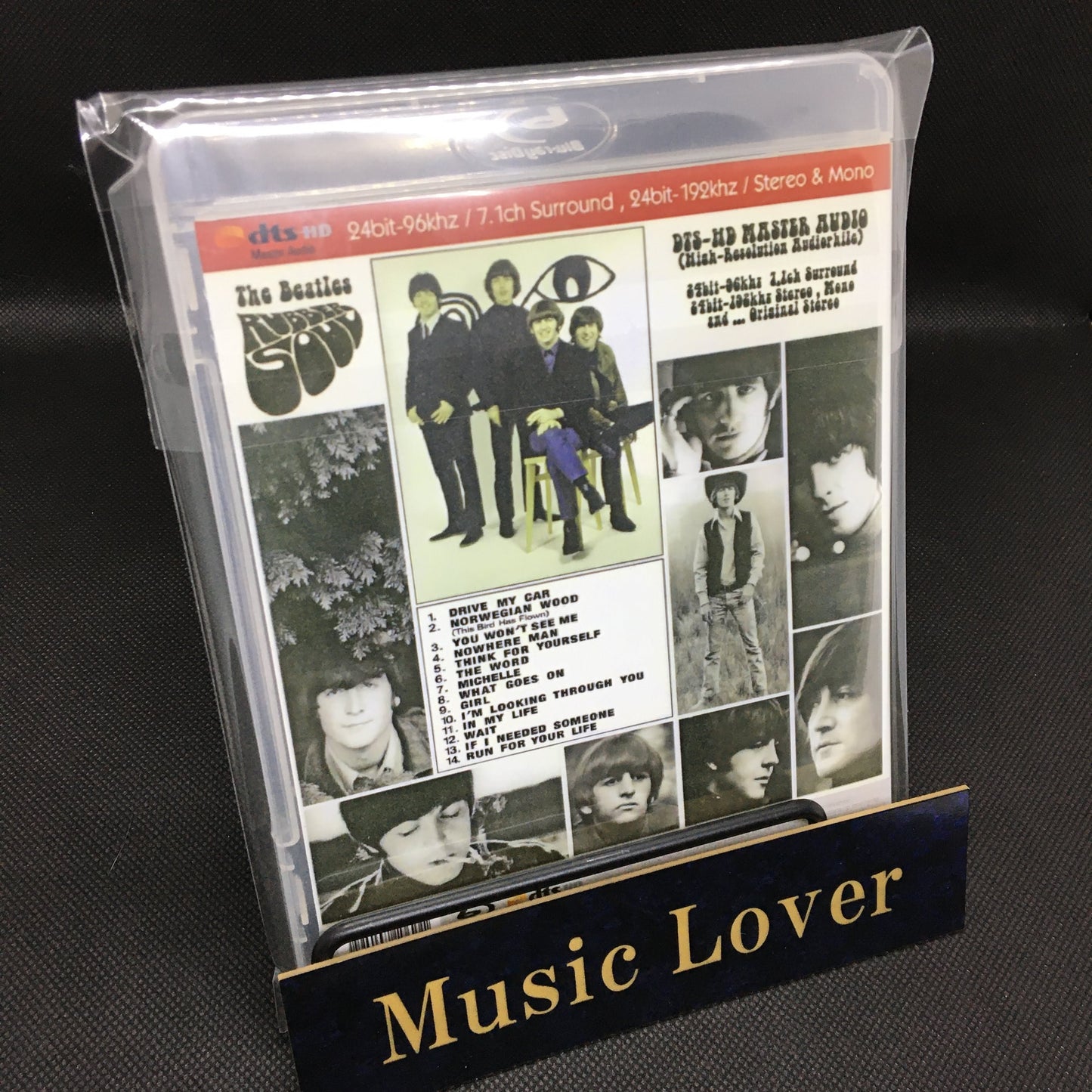 The Beatles / RUBBER SOUL 24bit-96khz / 7.1ch Surround, 24bit-192khz / Stereo & Mono (1BDR)