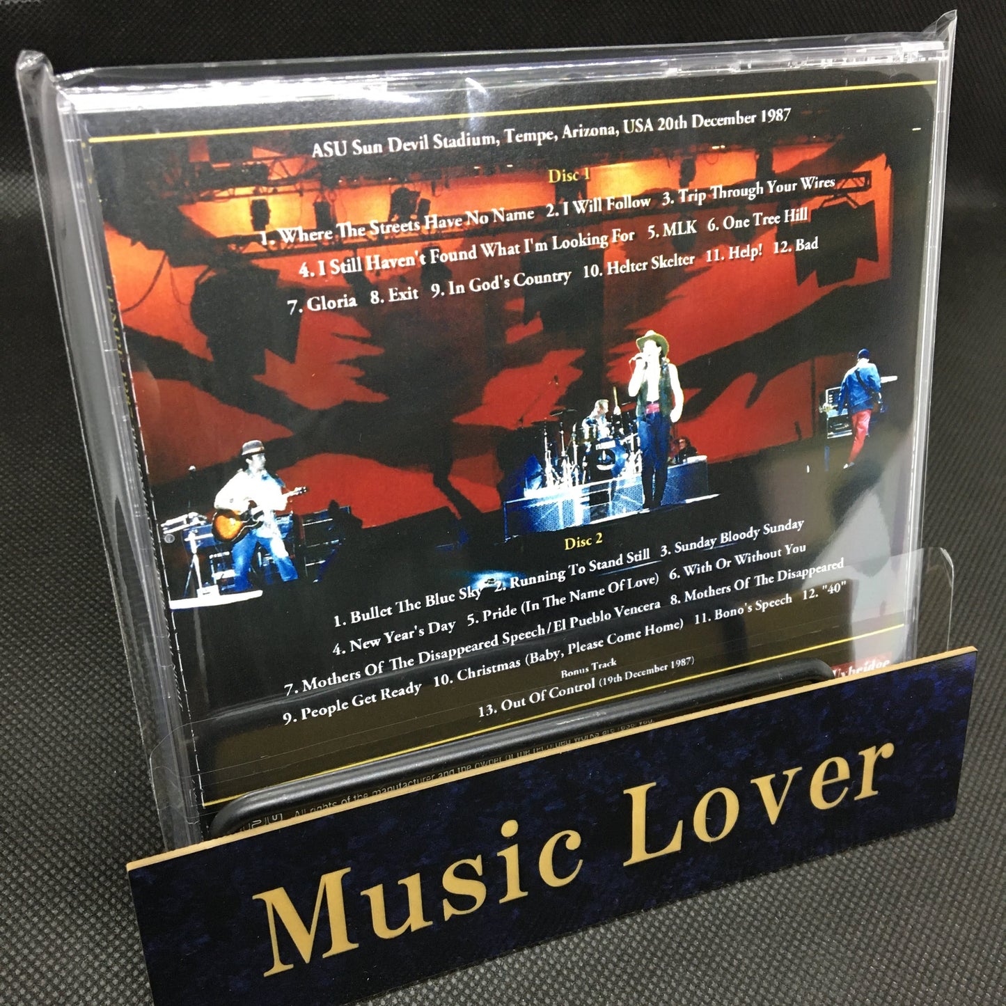 U2 / TEMPE 1987 THE JOSHUA TREE TOUR FINAL NIGHT (2CDR)