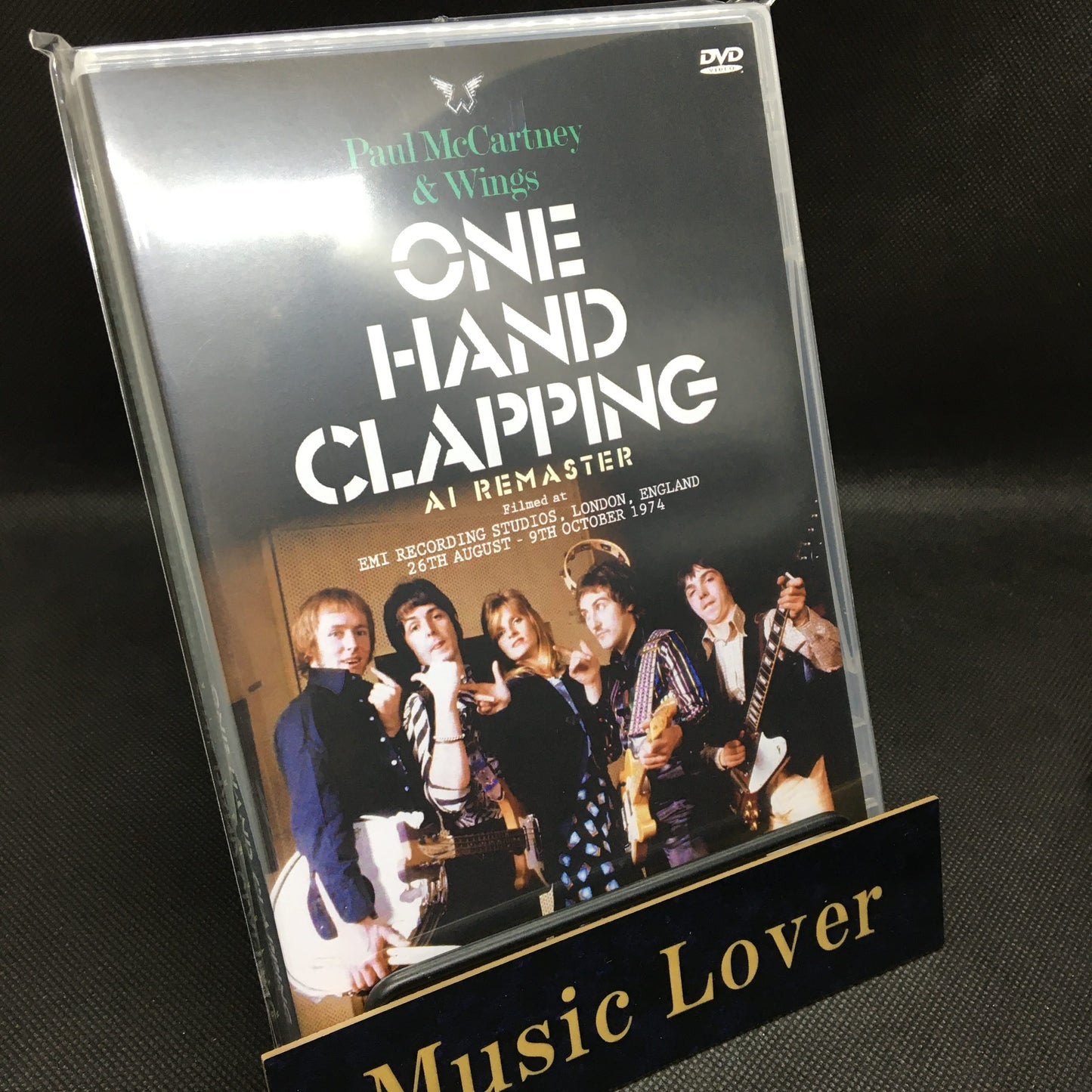 PAUL McCARTNEY & WINGS / ONE HAND CLAPPING AI REMASTER PRO SHOT (1DVDR)