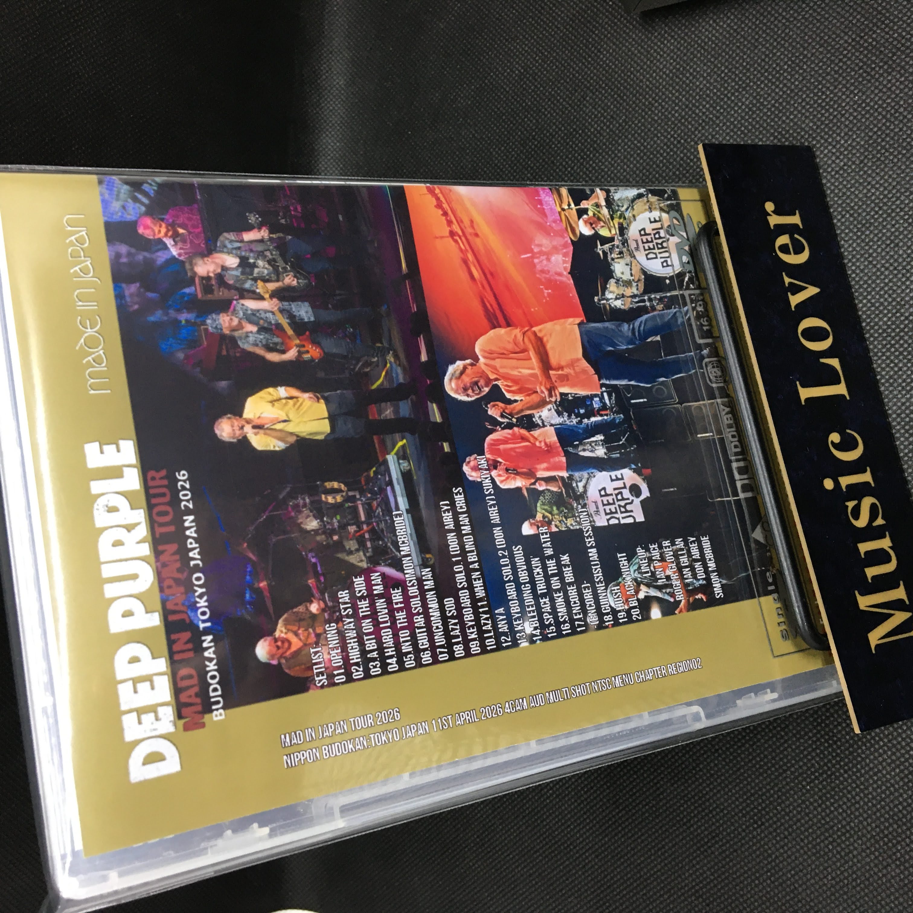 Deep Purple / Mad in Japan Tour 2026 Nippon Budokan (1DVDR