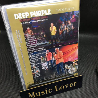 Deep Purple / Mad in Japan Tour 2026 Nippon Budokan (1DVDR)