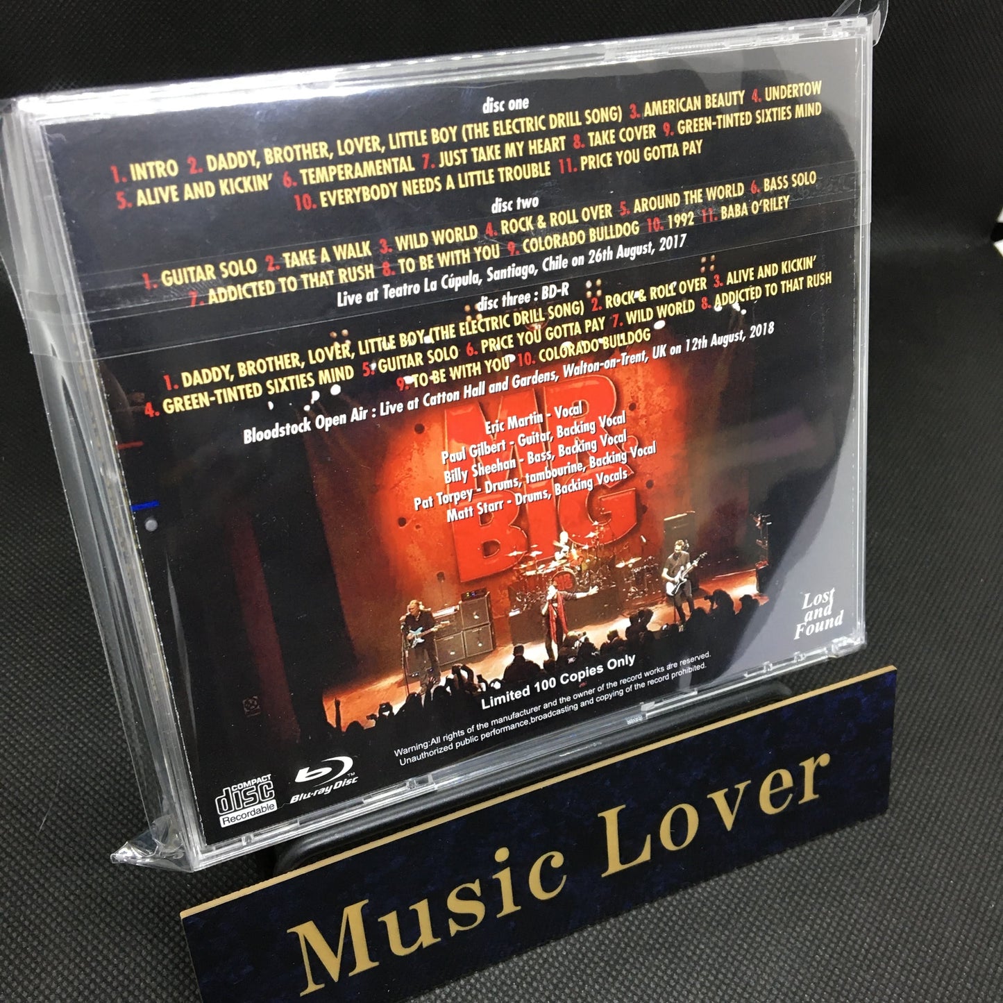 MR. BIG / AROUND THE WORLD 2017-2018 (2CDR+1BDR)