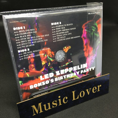 Led Zeppelin Bonzo's Birthday Party 3CD 17 Tracks Moonchild Records