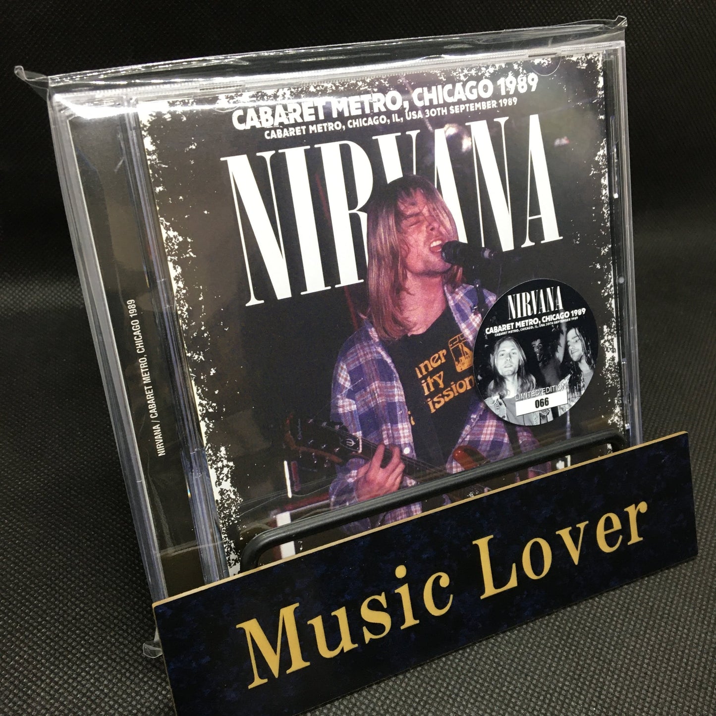 NIRVANA / CABARET METRO, CHICAGO 1989 (1CD+1DVDR)