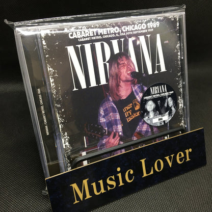NIRVANA / CABARET METRO, CHICAGO 1989 (1CD+1DVDR)
