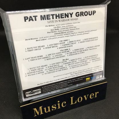 GRUPO PAT METHENY / VIVE EN VARSOVIA 950423 (2 CDR + 1 BDR)