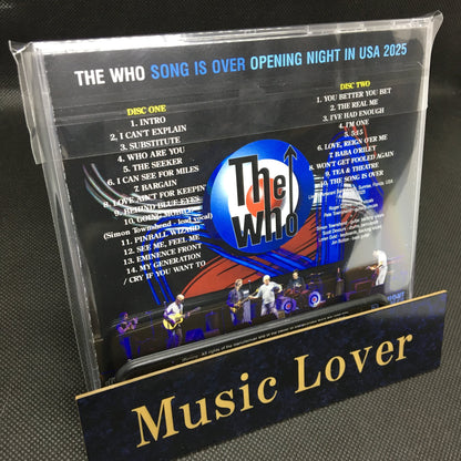 THE WHO / THE SONG IS TERMINÓ NOCHE DE ESTRENO EN EE. UU. 2025 (2CDR)