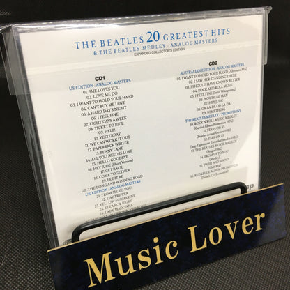 THE BEATLES / 20 GREATEST HITS & THE BEATLES MEDLEY ANALOG MASTERS (2CD)