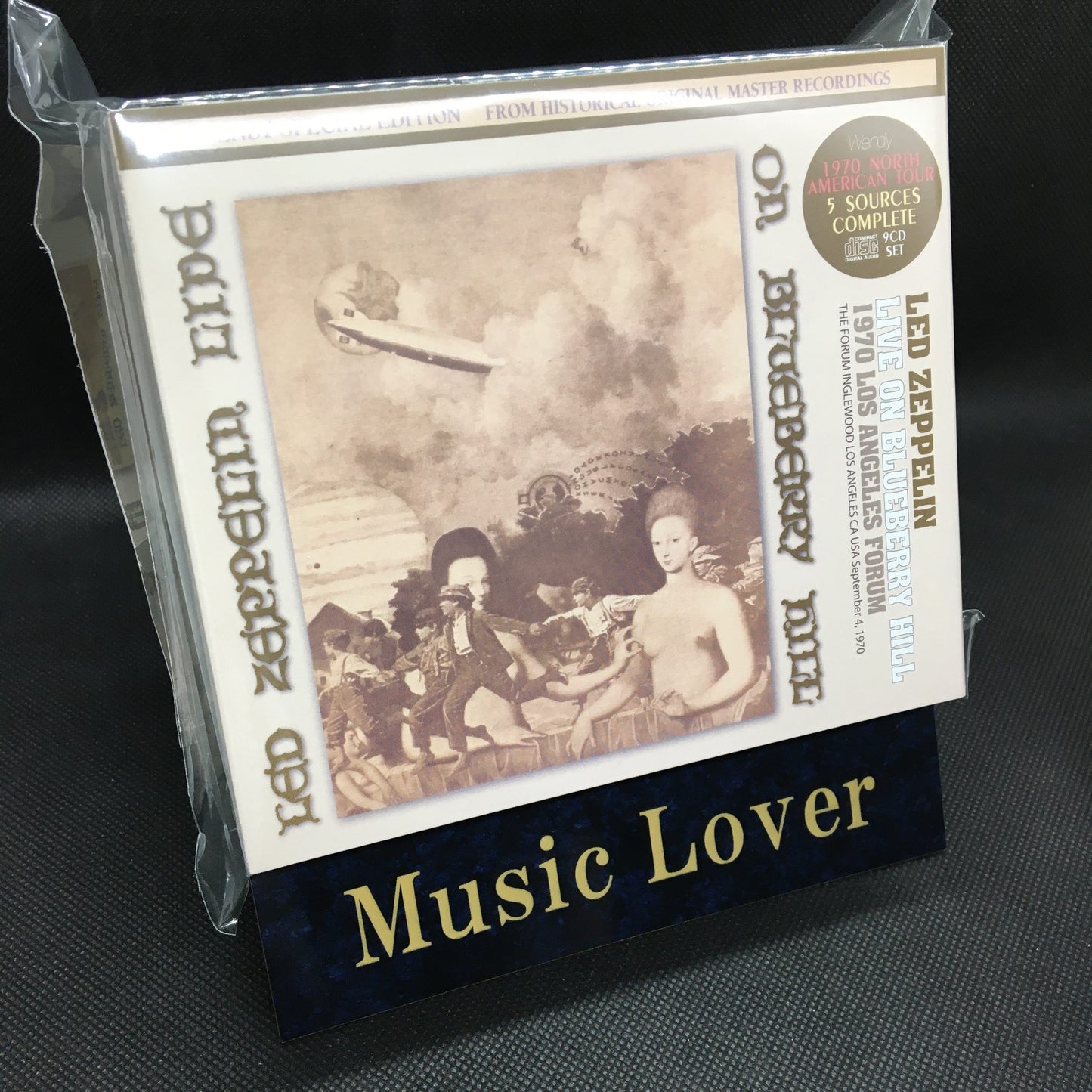 LED ZEPPELIN / LIVE ON BLUEBERRY HILL 1970 【9CD】