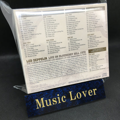 LED ZEPPELIN / LIVE ON BLUEBERRY HILL 1970 【9CD】
