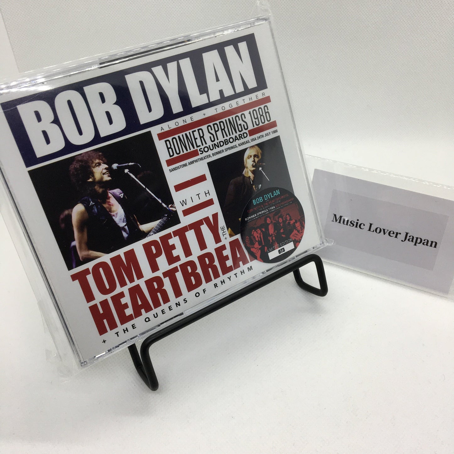 BOB DYLAN / BONNER SPRINGS 1986 SOUNDBOARD (3CD)