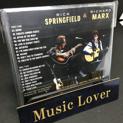 RICK SPRINGFIELD & RICHARD MARX / AN EVENING WITH DOUBLE R (2CDR)
