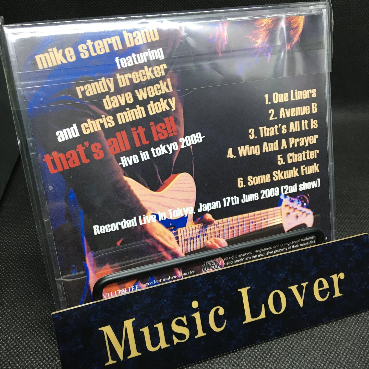 Mike Stern Band (featuring Randy Brecker, Dave Weckl, & Chris Minh Doky) / That’s All It Is (1CDR)