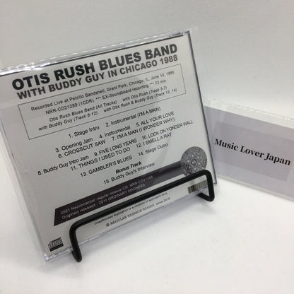 OTIS RUSH BLUES BAND / WITH BUDDY GUY IN CHICAGO 1988 (1CDR)