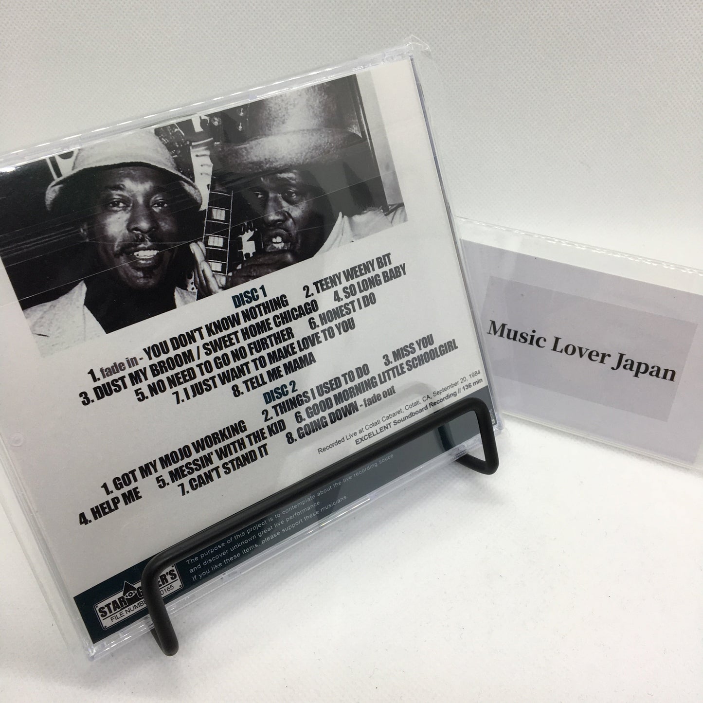 BUDDY GUY & JUNIOR WELLS / LIVE AT COTATI CABARET 1984 (2CDR)