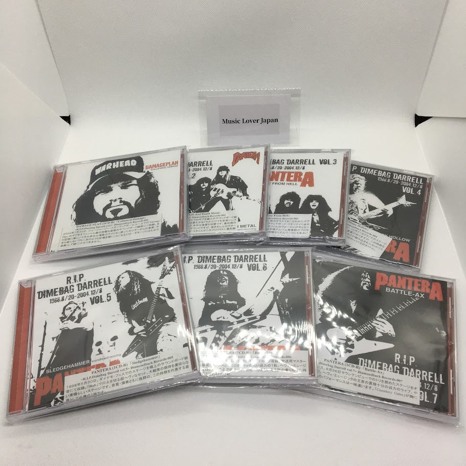 PANTERA / DIMEBAG DARRELL Vol.1 - Vol.7 (7CDR)