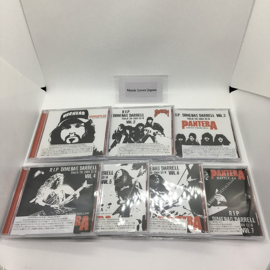PANTERA / DIMEBAG DARRELL Vol.1 - Vol.7 (7CDR)
