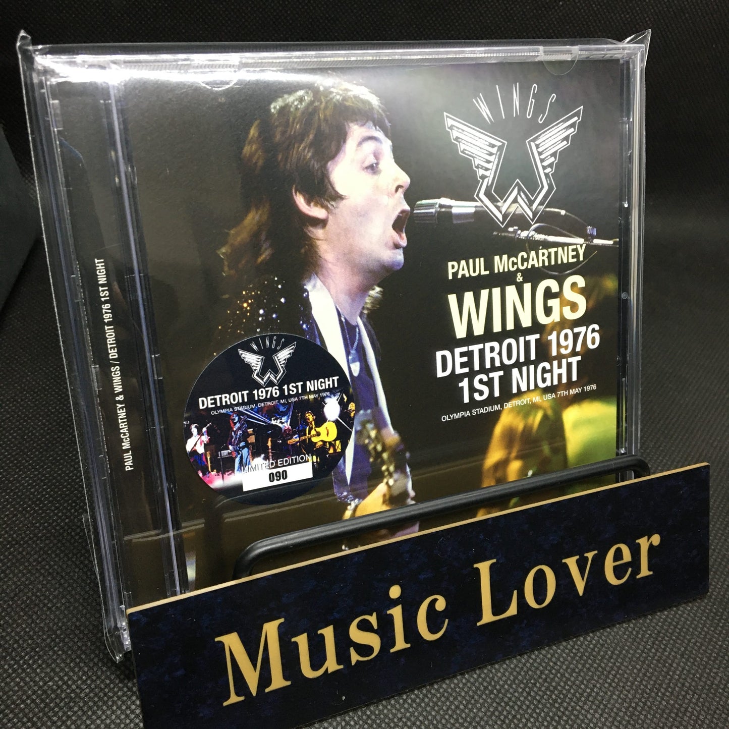 PAUL McCARTNEY & WINGS / DETROIT 1976 1ST NIGHT (2CD)