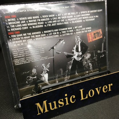 PAUL McCARTNEY & WINGS / DETROIT 1976 1ST NIGHT (2CD)