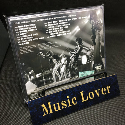 THE ROLLING STONES / BERN 1973 2ND NIGHT LATE SHOW with New Artworks & Label Designs (1CD)
