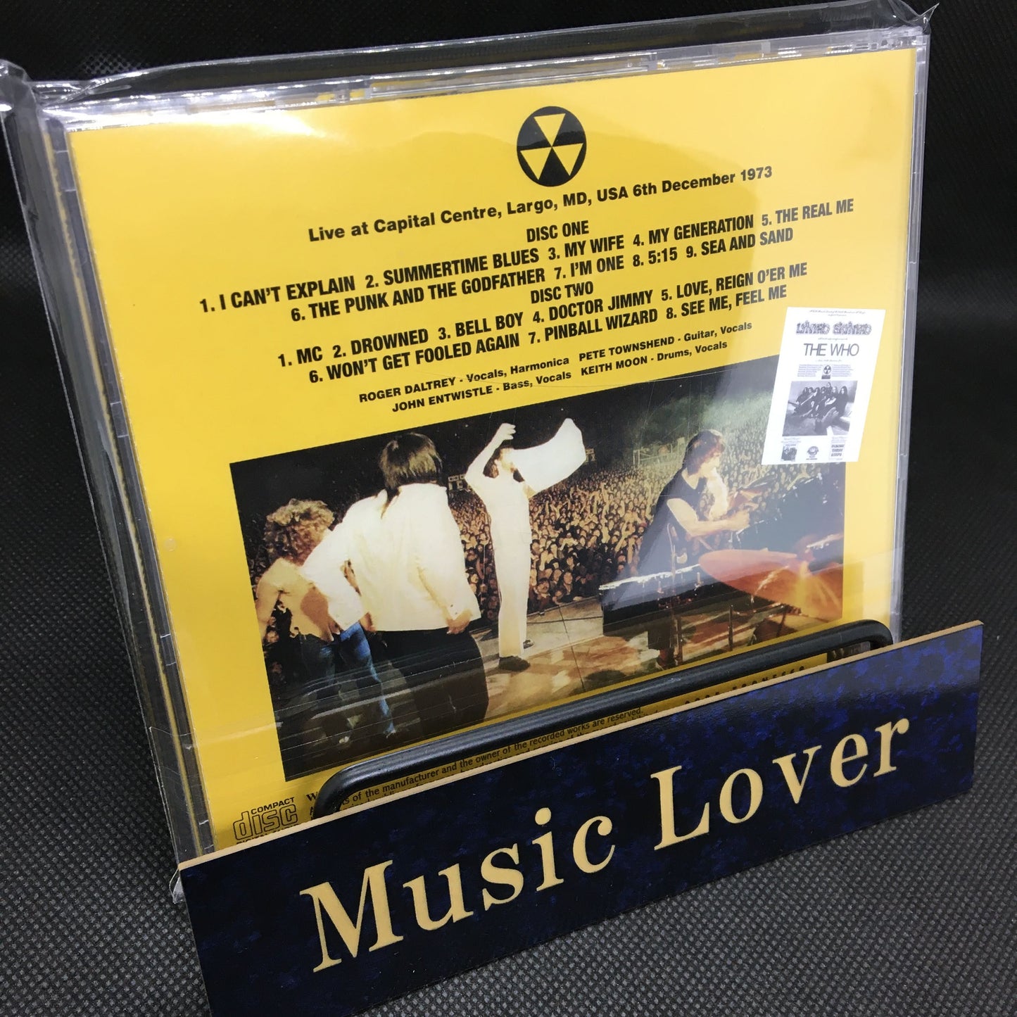 THE WHO / LARGO 1973 STEREO SOUNDBOARD (2CD)