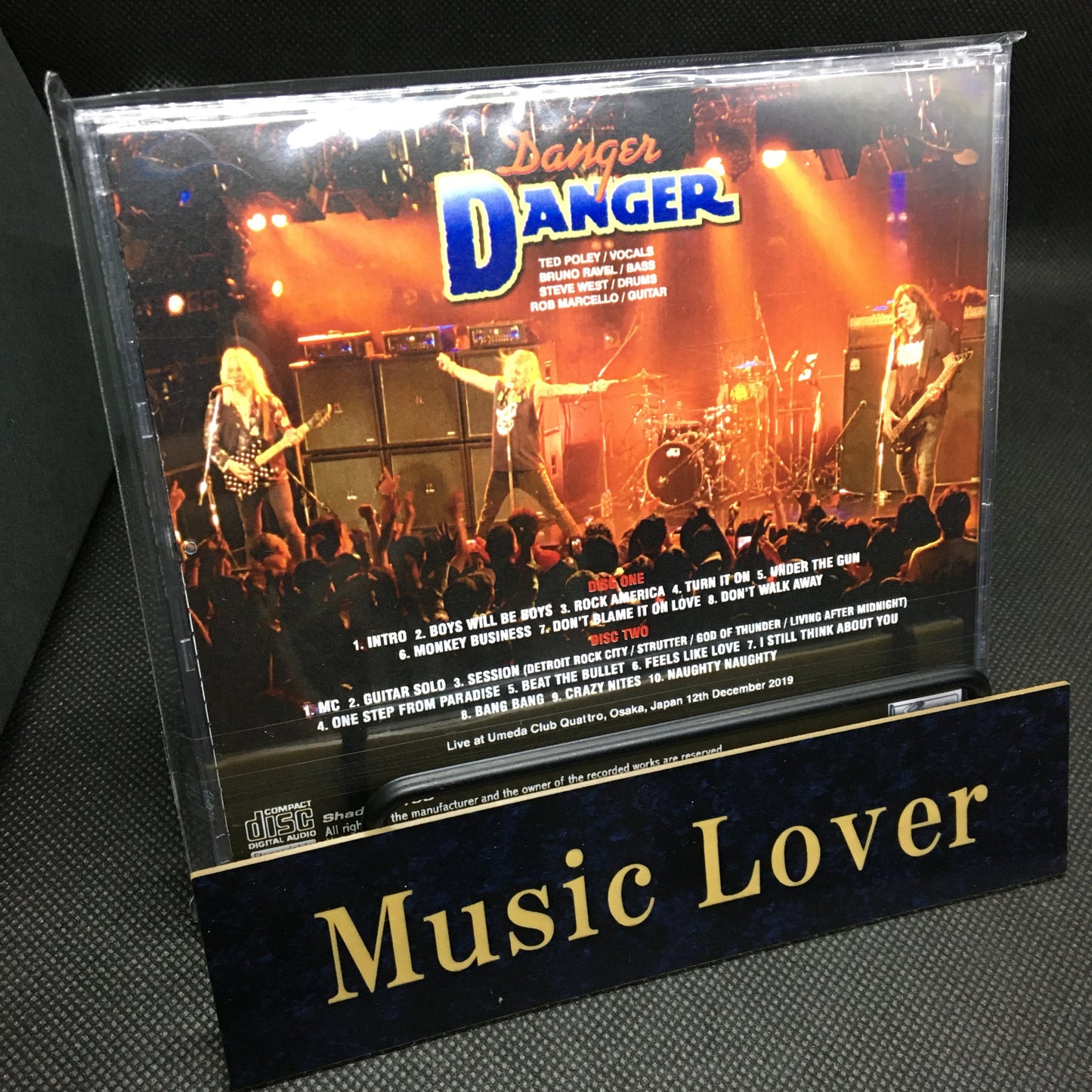 DANGER DANGER / OSAKA 2019 (2CDR)
