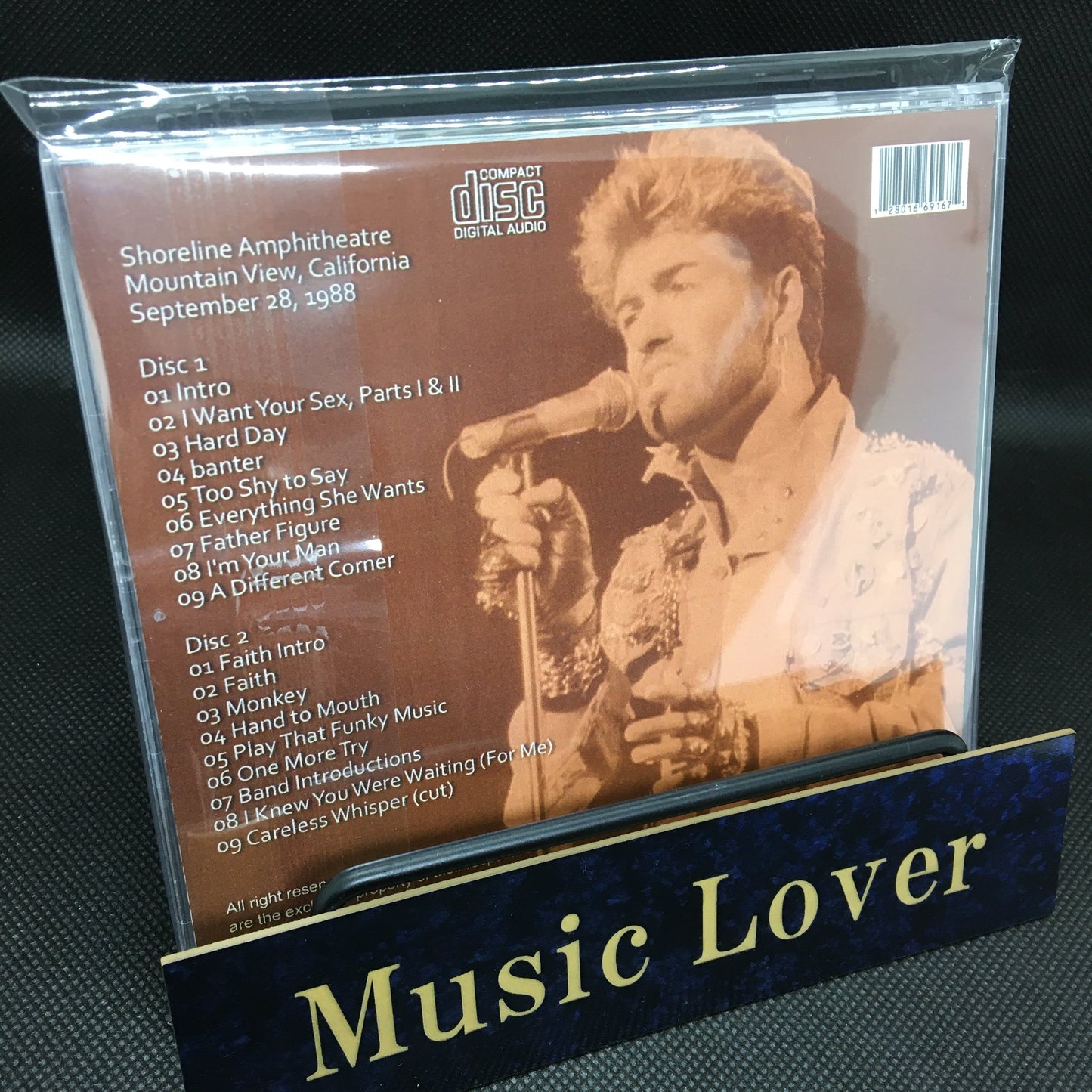 George Michael / Mountain View 1988 (2CDR)
