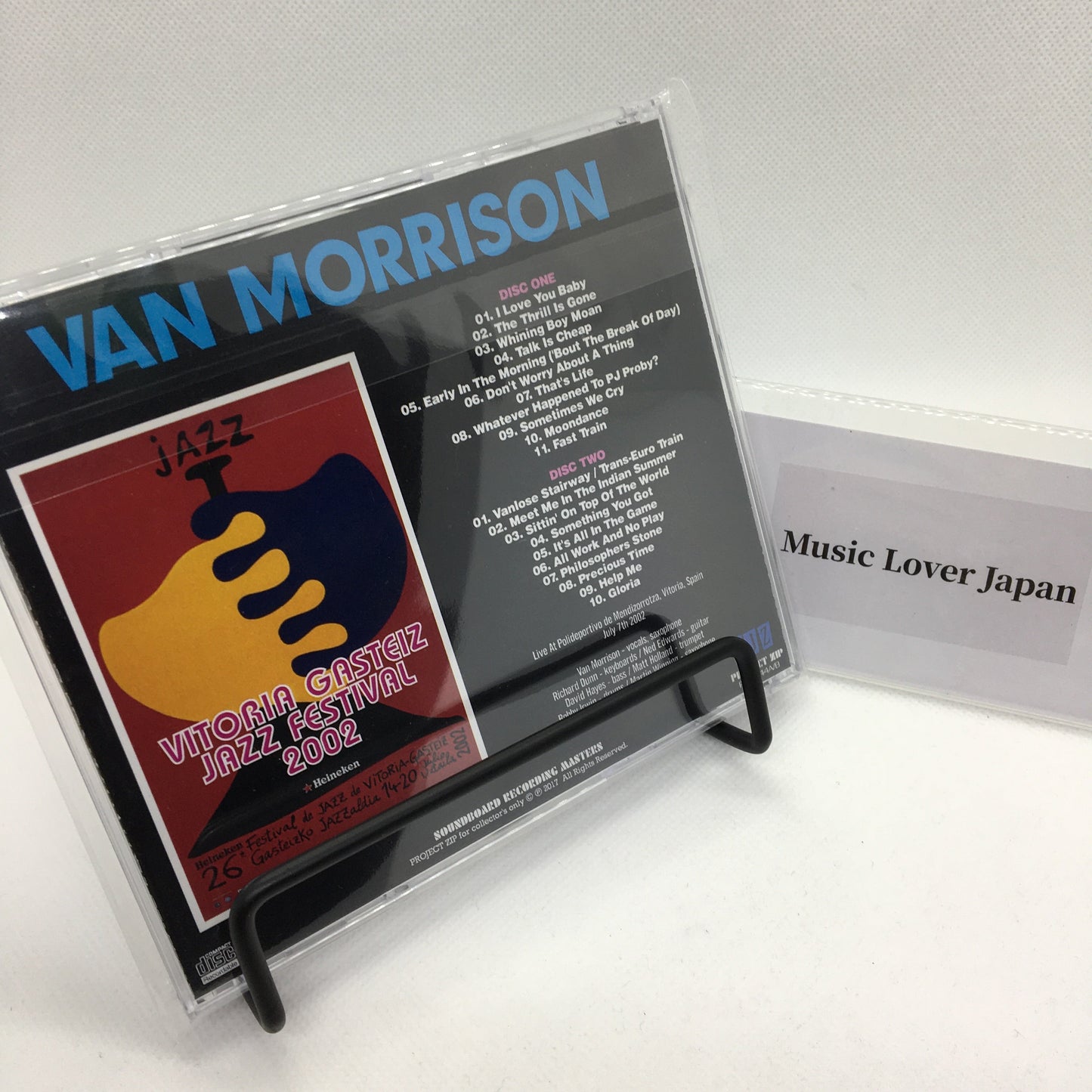 VAN MORRISON / VITORIA GASTEIZ JAZZ FESTIVAL 2002 (2CDR)