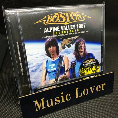BOSTON / ALPINE VALLEY 1987 SOUNDBOARD (2CD)
