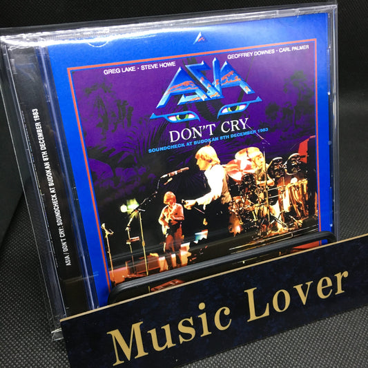 ASIA / DON'T CRY SOUNDCHECK AT BUDOKAN 8TH DECEMBER 1983 (2CDR)