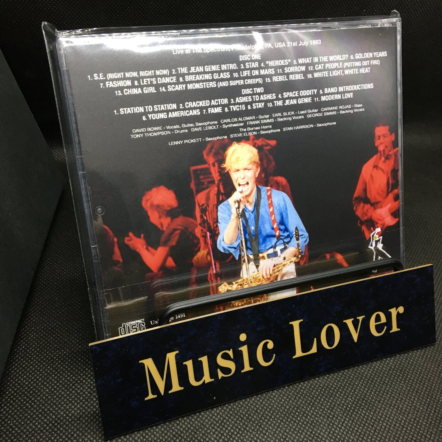 DAVID BOWIE / FILADELFIA 1983 NOCHE FINAL (2CDR)