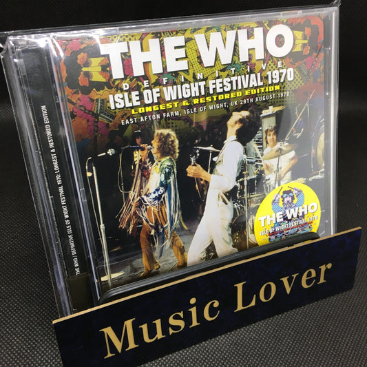 THE WHO / DEFINITIVE ISLE OF WIGHT FESTIVAL 1970 LONGEST & RESTORED EDITION (2CD)