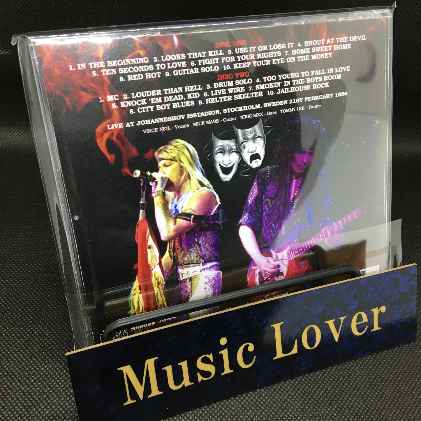 MOTLEY CRUE / STOCKHOLM 1986 (2CDR)