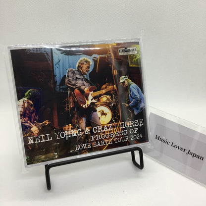 NEIL YOUNG & CRAZY HORSE / PROGRESS OF LOVE EARTH TOUR 2024 (3CDR)