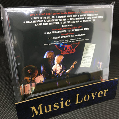 AEROSMITH / DEFINITIVE SANTA MONICA 1978 SOUNDBOARD (1CD)